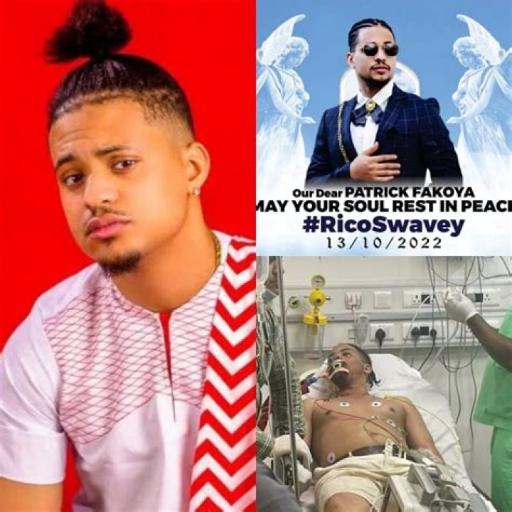 
Nigerian Celebrities Mourn Ex -BBNaija Housemate, Rico Swavey As He Died Days After Auto Crash. 