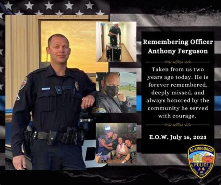 
Who was Anthony Ferguson? New Mexico police officer dies 
